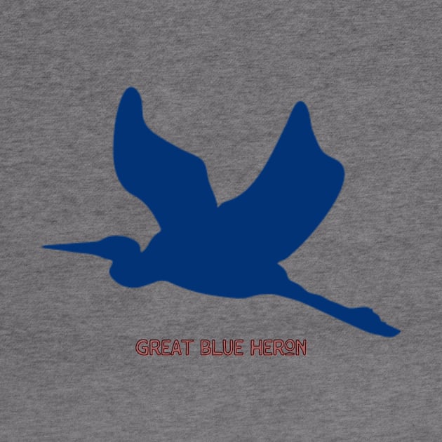 Great Blue Heron by Magic Acorn Records